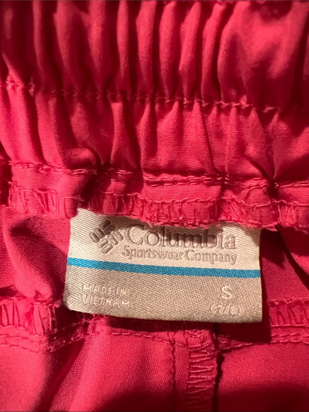 Columbia Pink Floral-Print Kids Athletic Shorts
